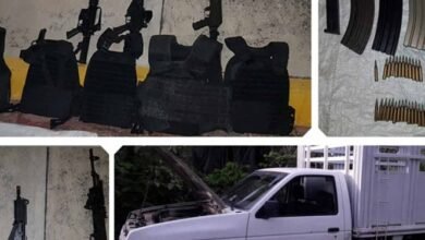 Detienen a 5 adolescentes en Guerrero con tremendo arsenal