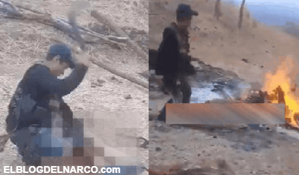 Sicarios destazan y queman a un hombre en Zitácuaro, Michoacán (VIDEO)
