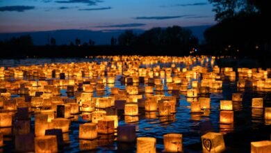 Water Lantern Festival Pátzcuaro