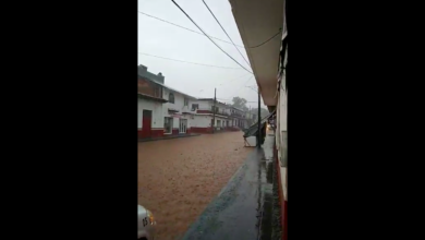 Fuertes lluvias en Pátzcuaro provocan algunas inundaciones (VIDEO)
