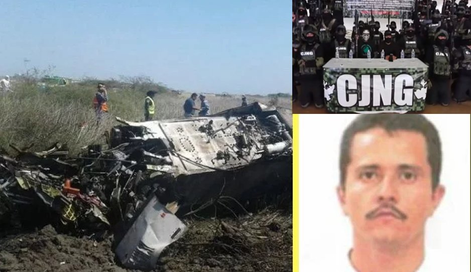 'El Mencho' ordenaría derribar helicóptero de Secretario de Seguridad en Michoacán