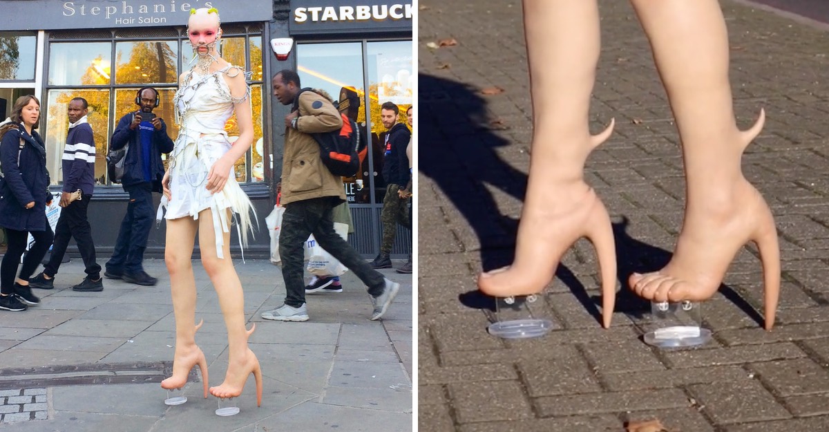 Las botas de "piel humana" que causan repulsión en Twitter