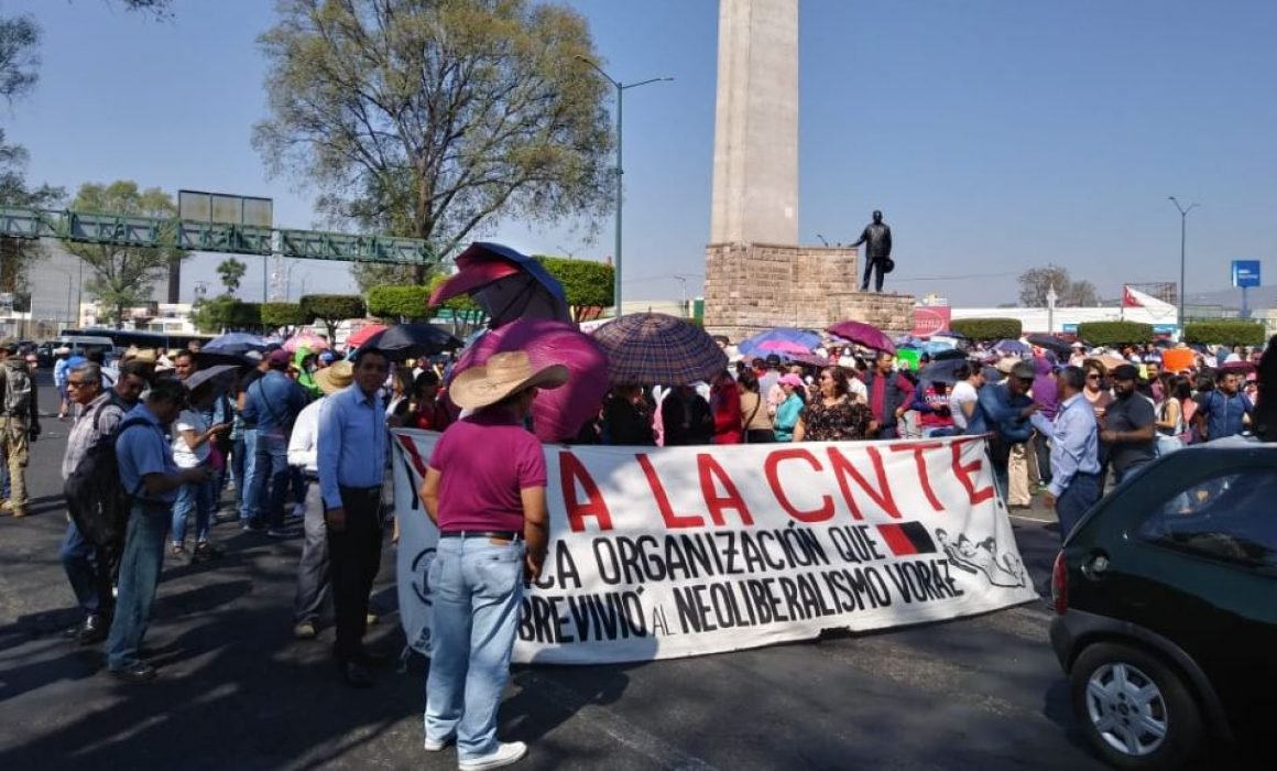 Sin acuerdos con la CNTE; amaga con tomar calles el jueves