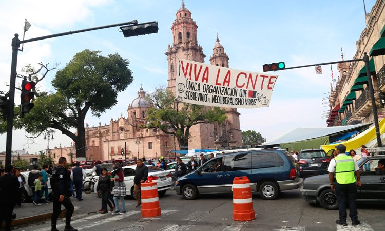 CNTE prepara marcha masiva y paro en escuelas