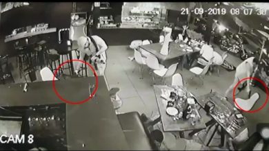 VIDEO: Cámaras de seguridad captan el momento del ataque a bar de Uruapan