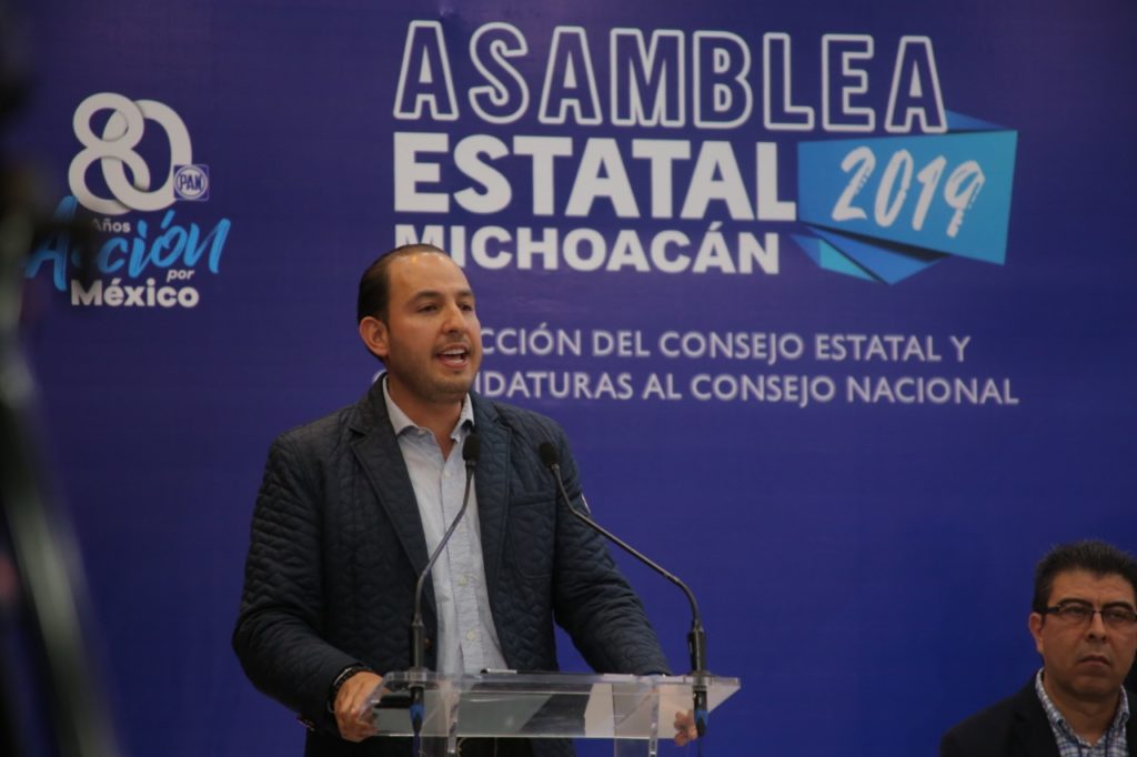 Destapan a Marko Cortés como candidato a la gubernatura de Michoacán