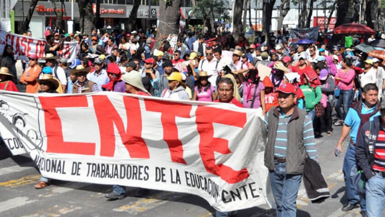 Hoy es la mega marcha de maestros de la CNTE en Michoacán