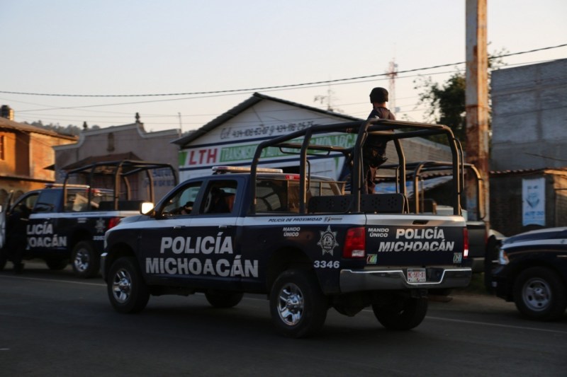 Policía frustra robo de hogar en Pátzcuaro