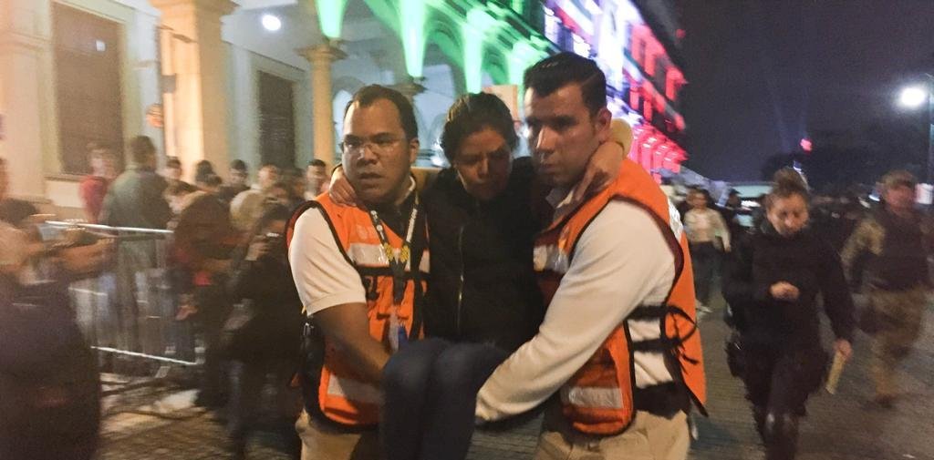 Xalapa: Pirotecnia en EL Grito deja 1 muerto y 16 heridos