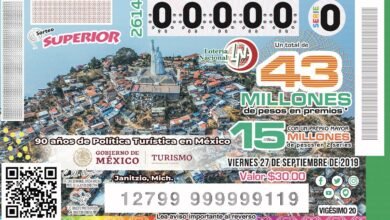 La Isla de Janitzio en emisión especial de la Lotería Nacional