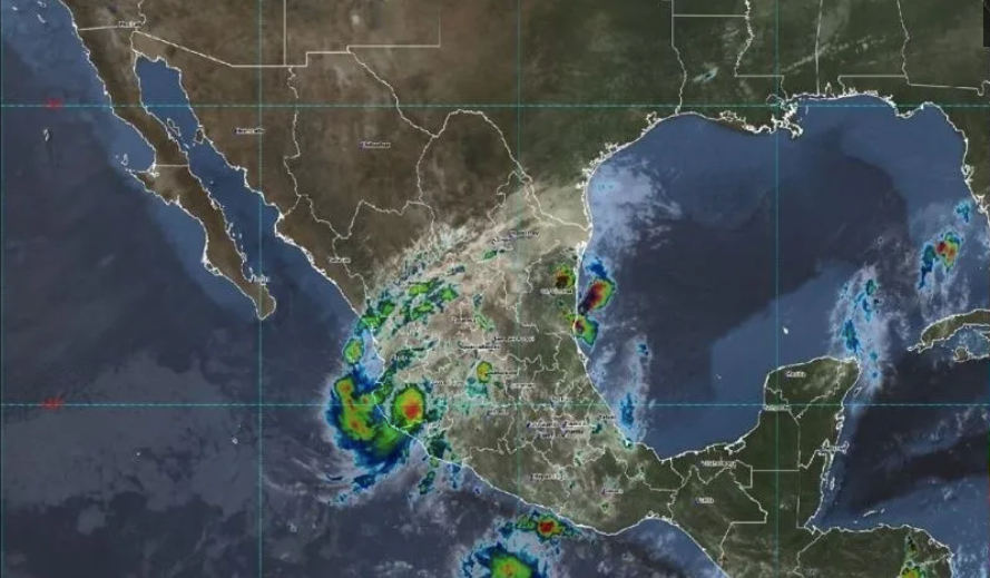 Tormenta tropical 'Priscilla' alerta a Michoacán