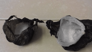 Detienen a persona con presunta metanfetamina