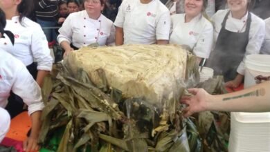 La corunda más grande del mundo fue hecha en Pátzcuaro