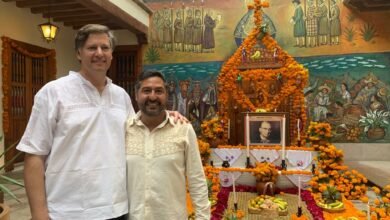 Emblemática la visita del embajador Cristopher Landau a Pátzcuaro