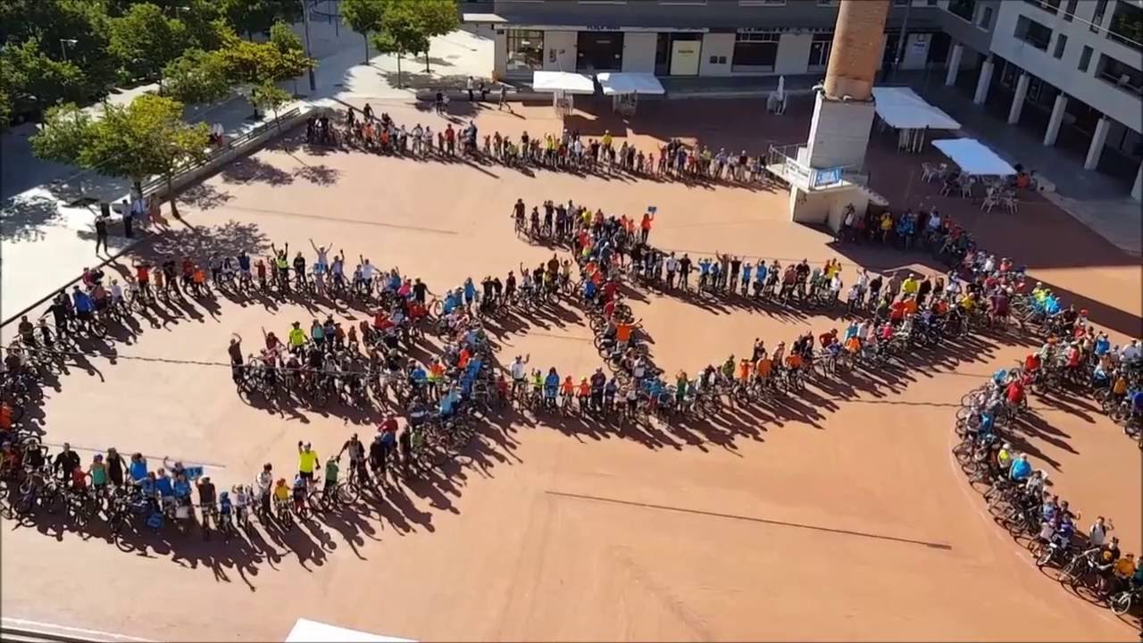 Formarán bicicleta humana monumental en Pátzcuaro