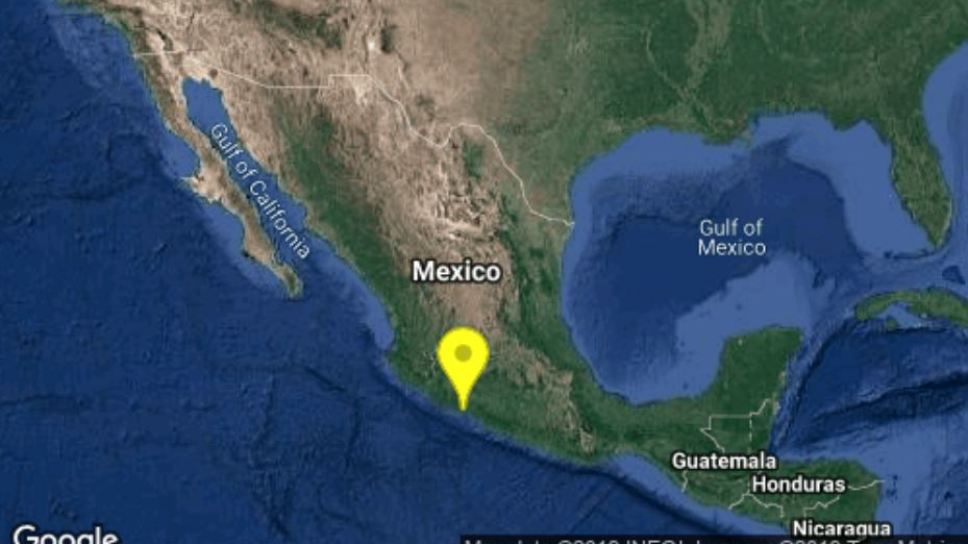 Reportan sismo de magnitud 4.8 en Michoacán
