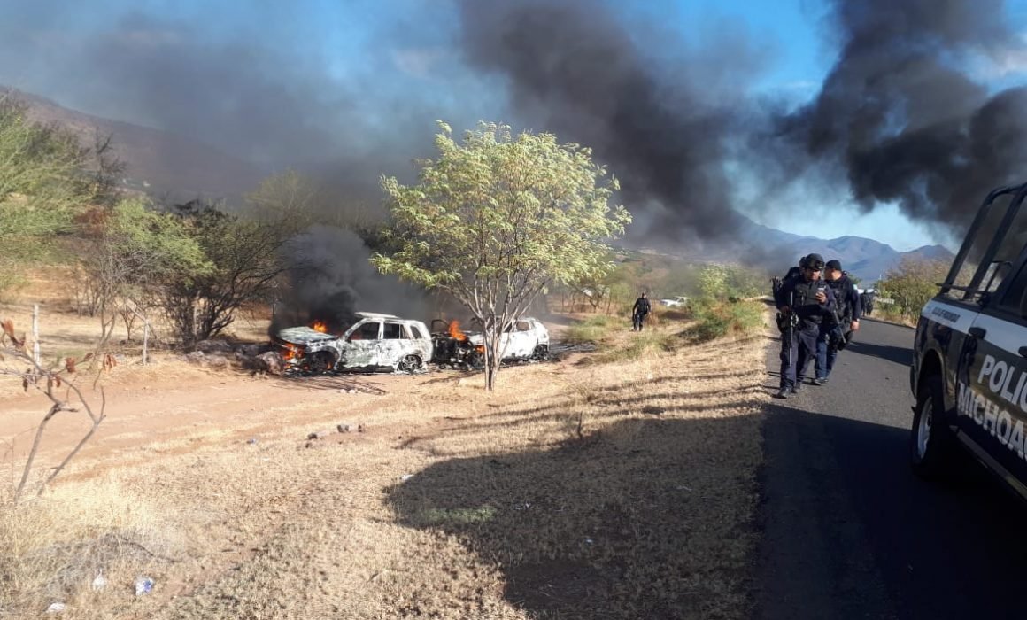 Enfrentamiento en Michoacán deja saldo preliminar de 3 muertos