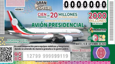 Rifa del avión presidencial: Fecha, costo y reglas del sorteo