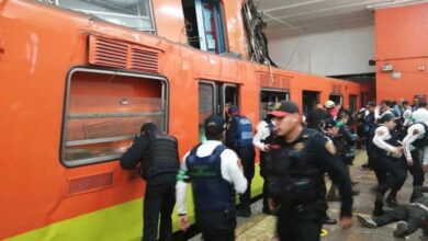 Chocan 2 trenes del Metro Tacubaya CDMX