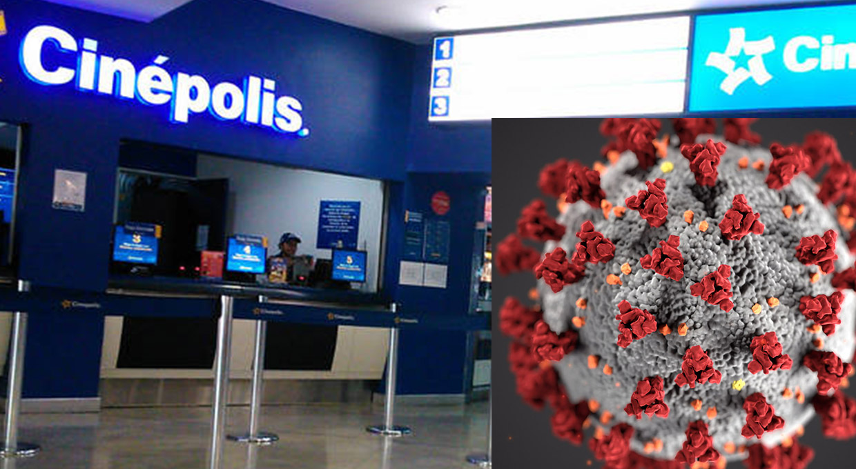 Cinépolis cierra salas y suspende funciones por coronavirus