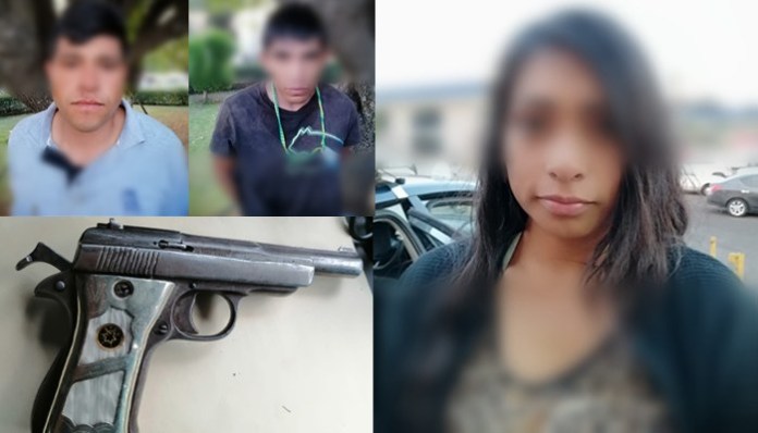 Detienen a 3 en posesión de arma de fuego y droga, en Pátzcuaro