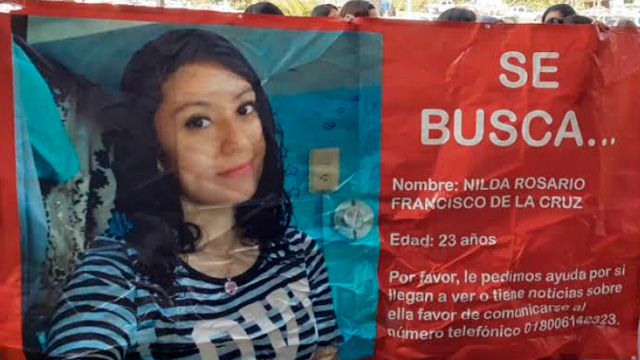 La estudiante Nilda Rosario es hallada muerta en Guerrero
