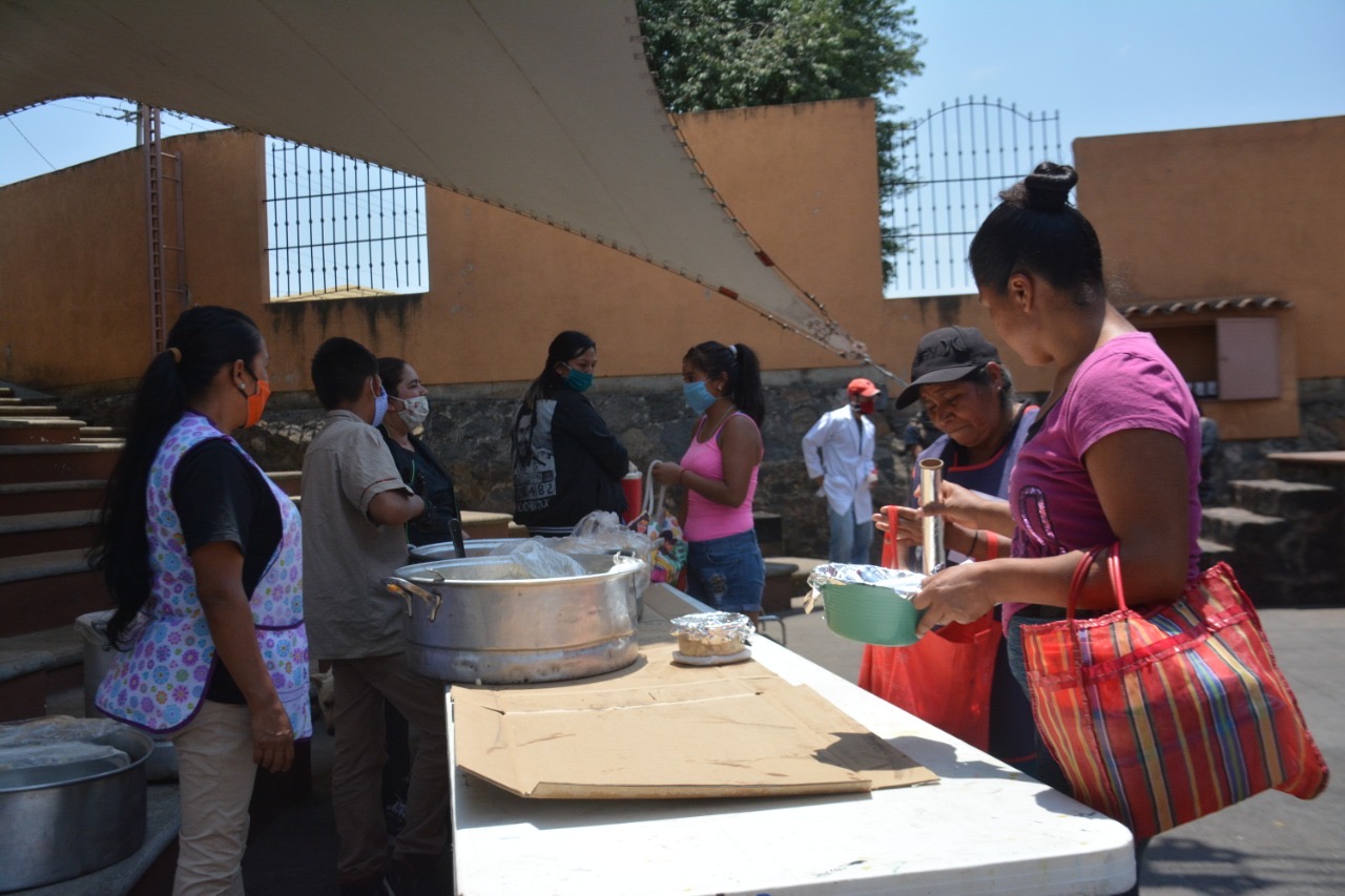 Abren en Pátzcuaro comedores comunitarios por COVID-19