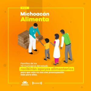 Alista Michoacán distribución de despensas ante COVID-19