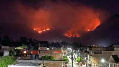 Imparable: 5 días incendio en Tuxpan, Michoacán