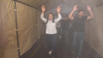 Instalan túneles sanitizantes en mercados de Jacona para combatir al coronavirus