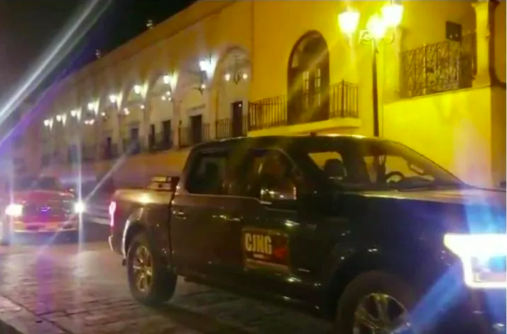 Sicarios del CJNG entran y se pasean en Zacatecas