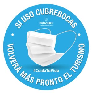 Pátzcuaro lanza campaña para el uso de cubrebocas