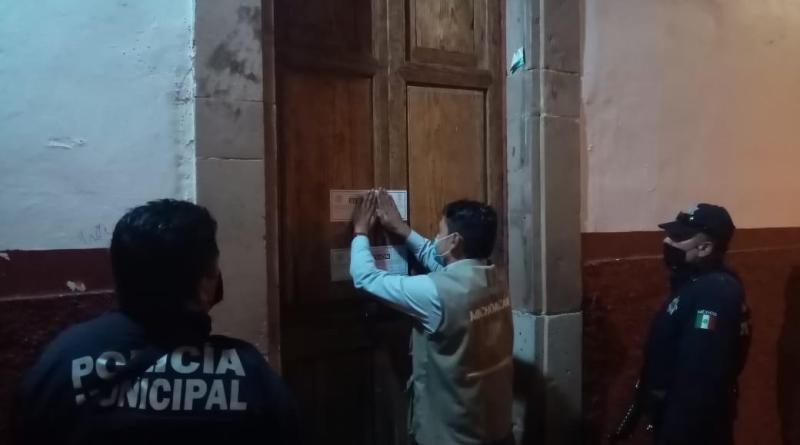 Clausuran más negocios en Pátzcuaro por no cumplir las medidas sanitarias