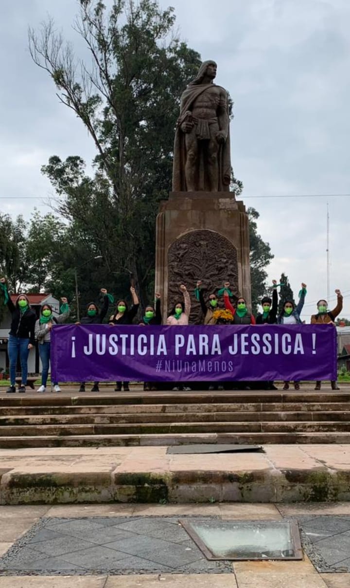 Exigen justicia para Jessica desde Pátzcuaro