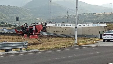 Reportan grave accidente en la carretera Pátzcuaro-Cuitzeo