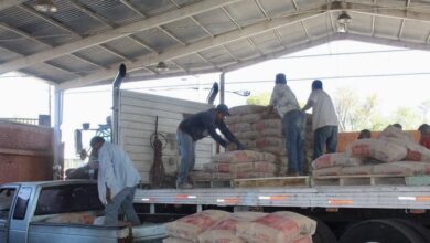 Gobierno de Huiramba entrega material de construcción a habitantes