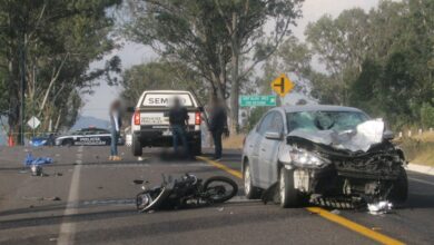 Morelia: También falleció el joven tras choque entre moto y auto en la salida a Quiroga