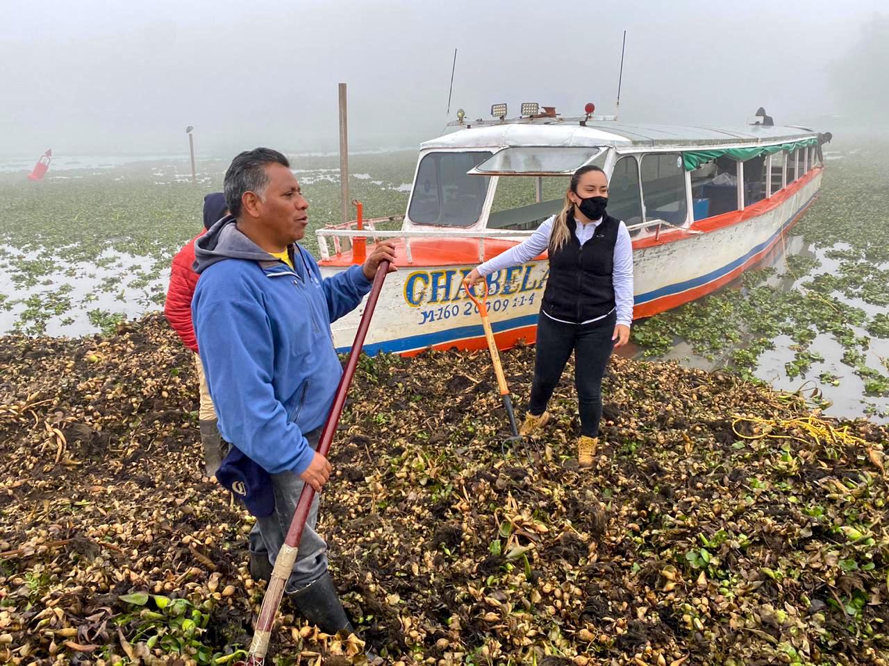 Se suman más ciudadanos para limpiar el lago de Pátzcuaro