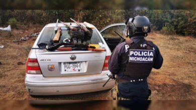 Destruyen un campamento en Santa Juana, poblado de Pátzcuaro