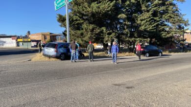 Aparatoso choque en Pátzcuaro