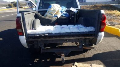 Transportaban 5 millones de pesos en droga sobre la carretera Pátzcuaro-Copándaro