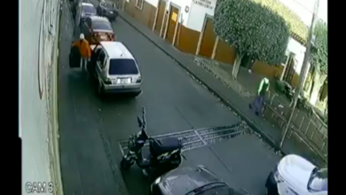 VIDEO: Le roban frente a la presidencia de Pátzcuaro