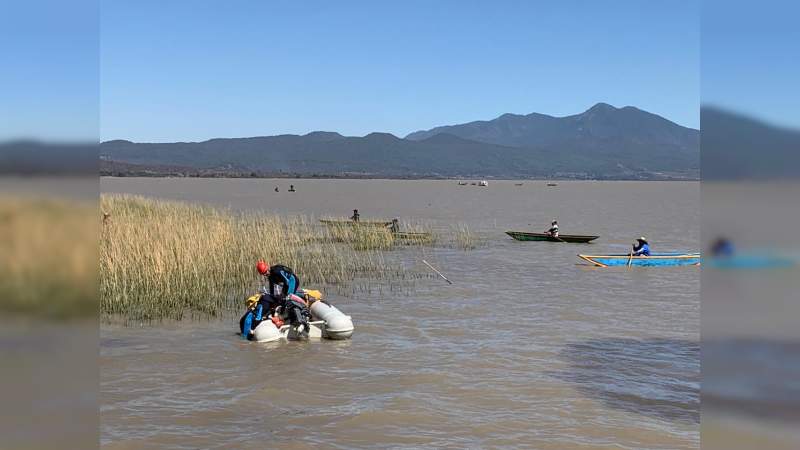 CONFIRMADO: Hallan a Ginebra, niña desaparecida en el lago de Pátzcuaro