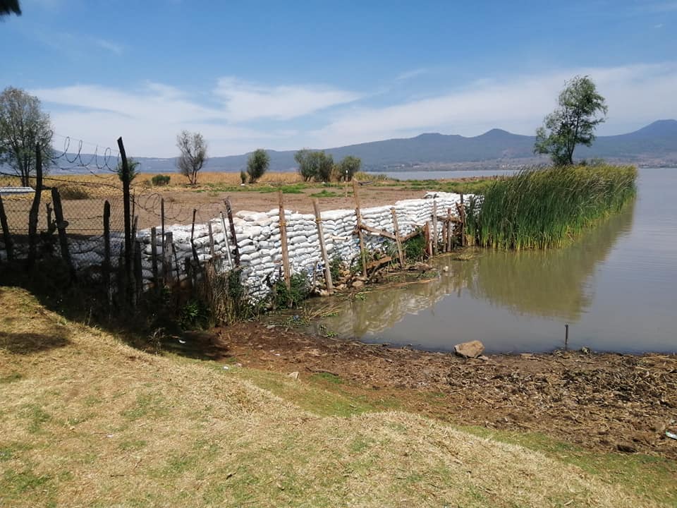 FOTOS: Así secan el lago de Pátzcuaro para ampliar sus terrenos particulares
