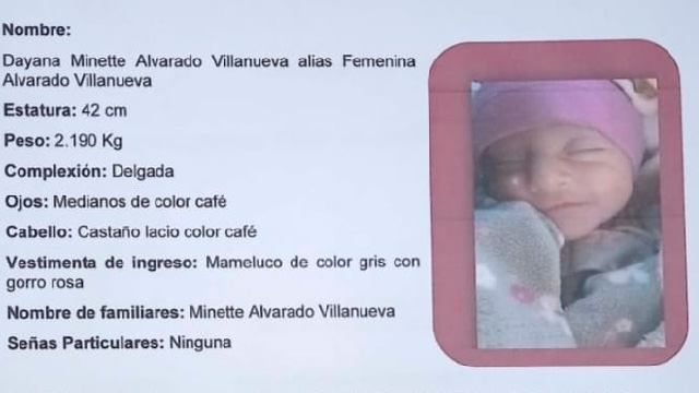 Buscan a la madre de una bebé; se cree que es de Pátzcuaro