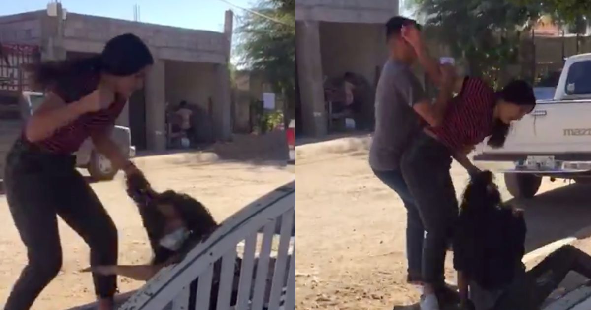 VIDEO: “Ya, ya me pegaste”: video muestra brutal golpiza a una joven