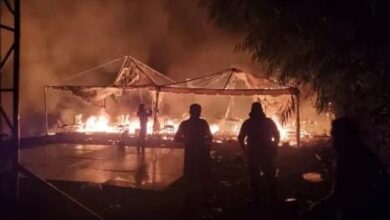 Se incendia salón de eventos en Pátzcuaro en plena boda