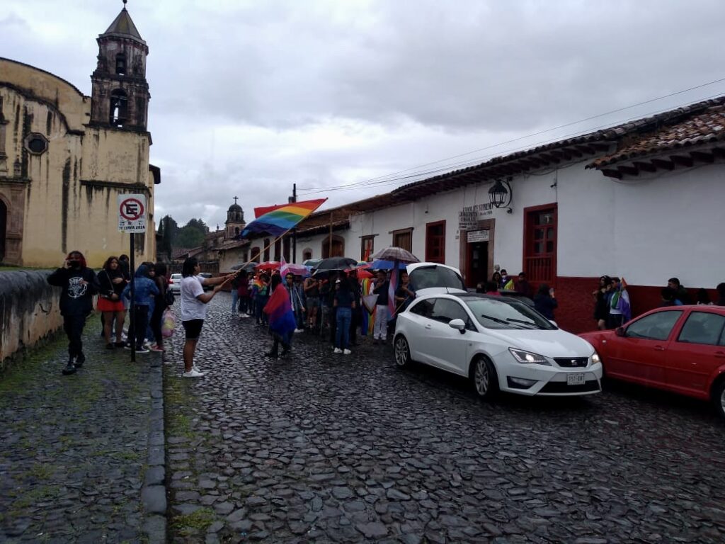 Primera Marcha LGBTTTIQ en Pátzcuaro 2