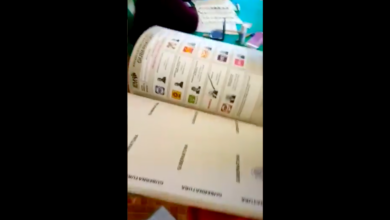 VIDEO: Llegan marcadas boletas en comunidad de Salvador Escalante