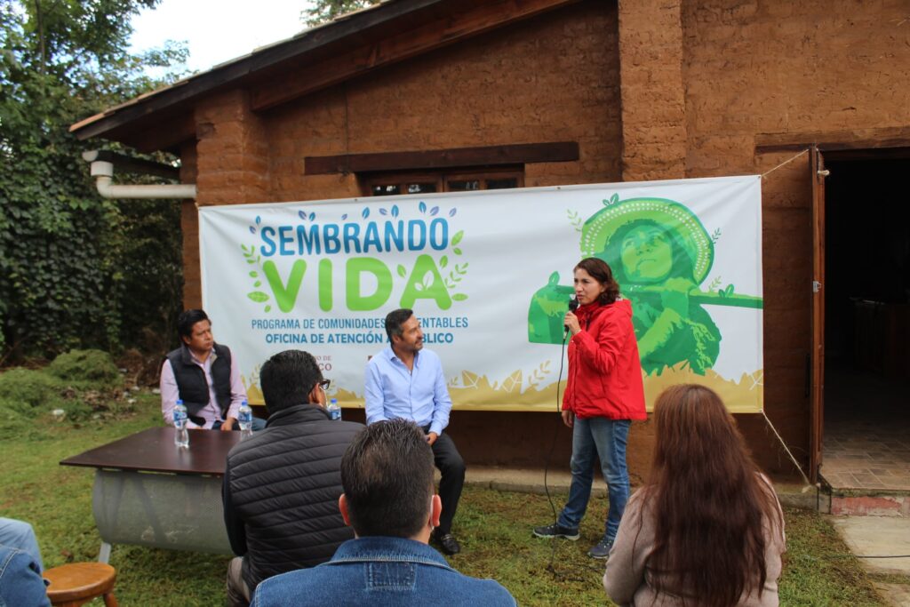 Inauguran en Pátzcuaro oficinas del programa federal Sembrando Vida